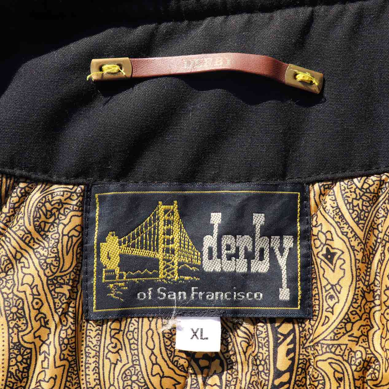 POST JUNK / 00's～ DERBY OF SAN FRANCISCO Black Derby Jacket [XL]