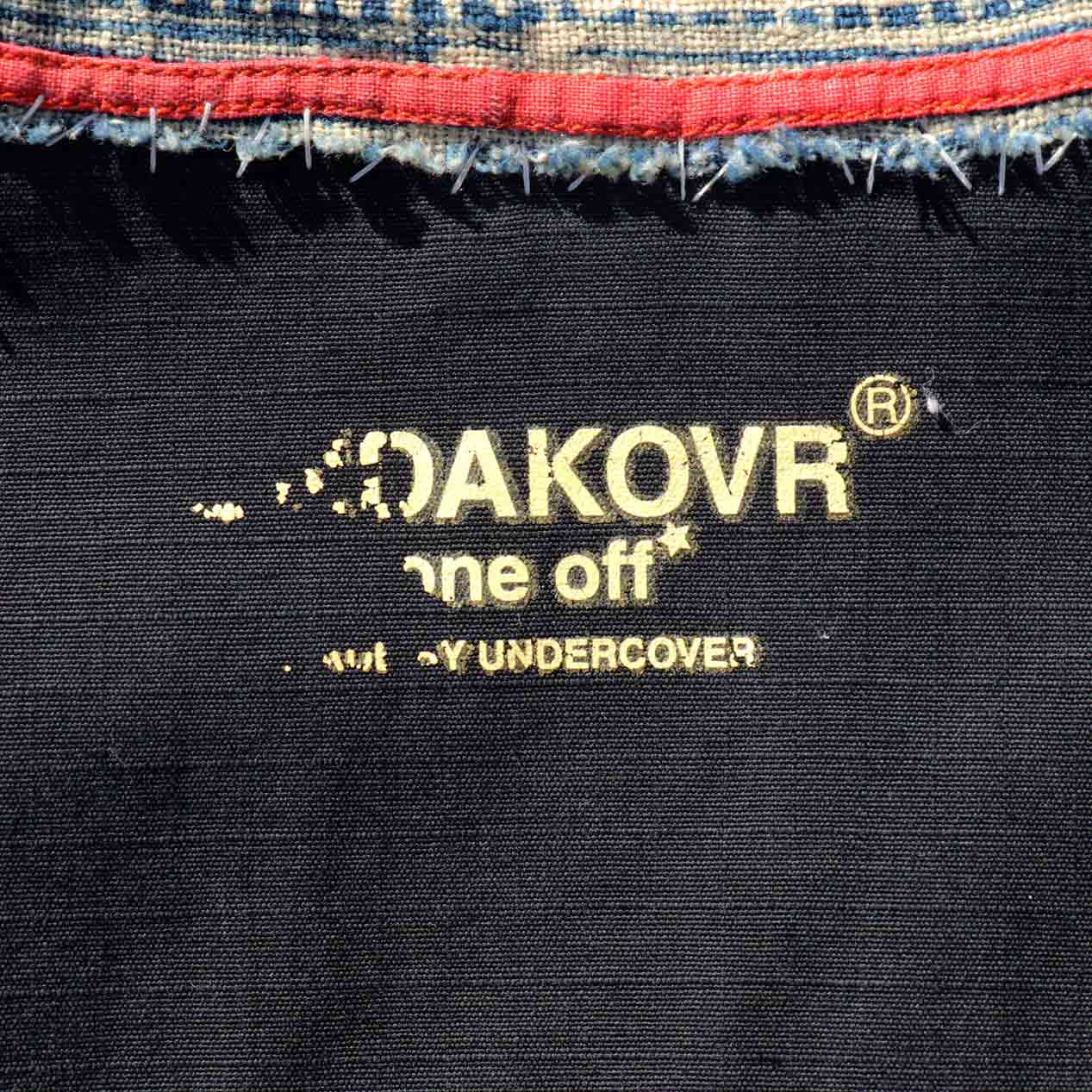 POST JUNK / 00's UNDERCOVER “SCAB / ONE OFF” Black-Dye Customized 