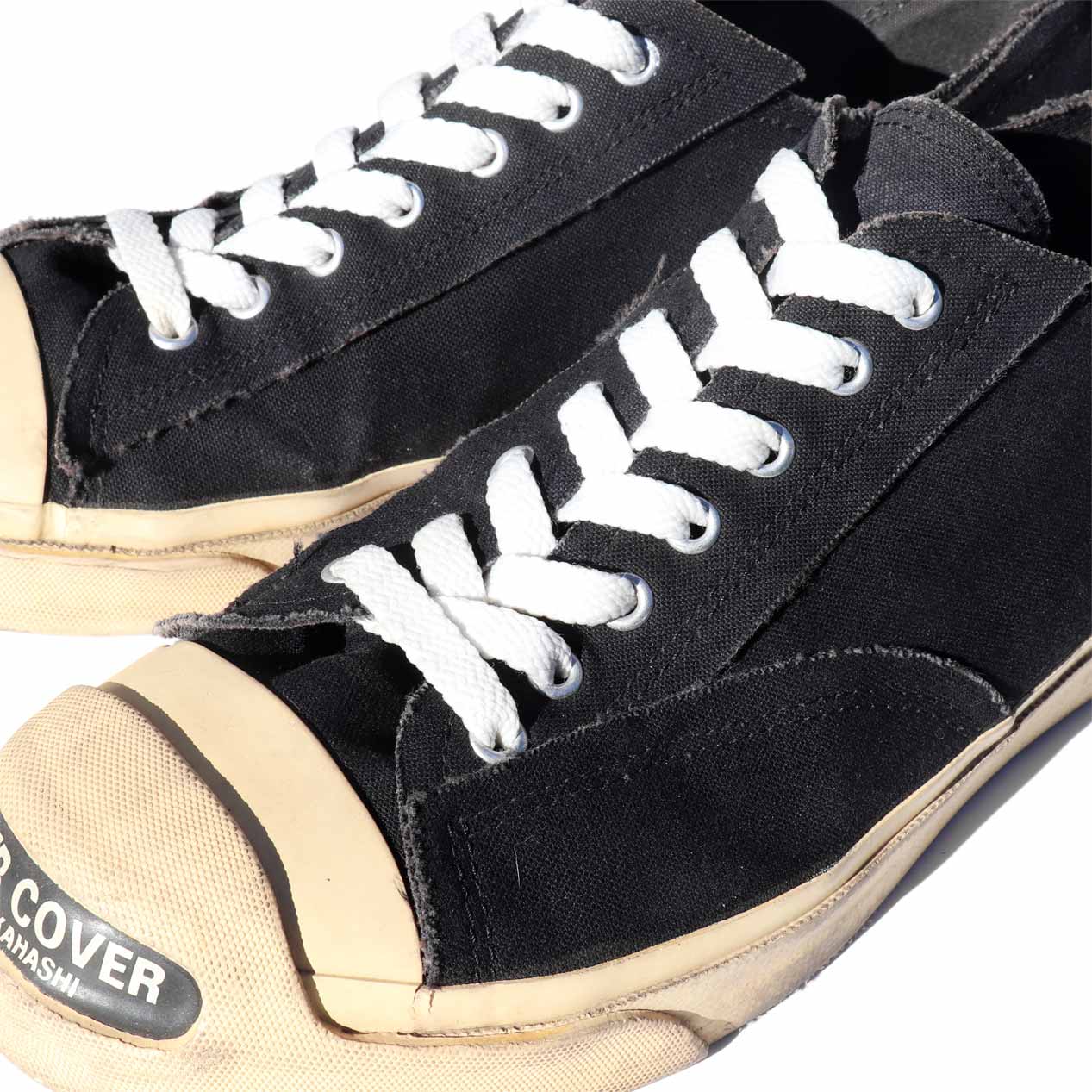 POST JUNK / '06 UNDERCOVER Jack Purcell Black Canvas [28cm]