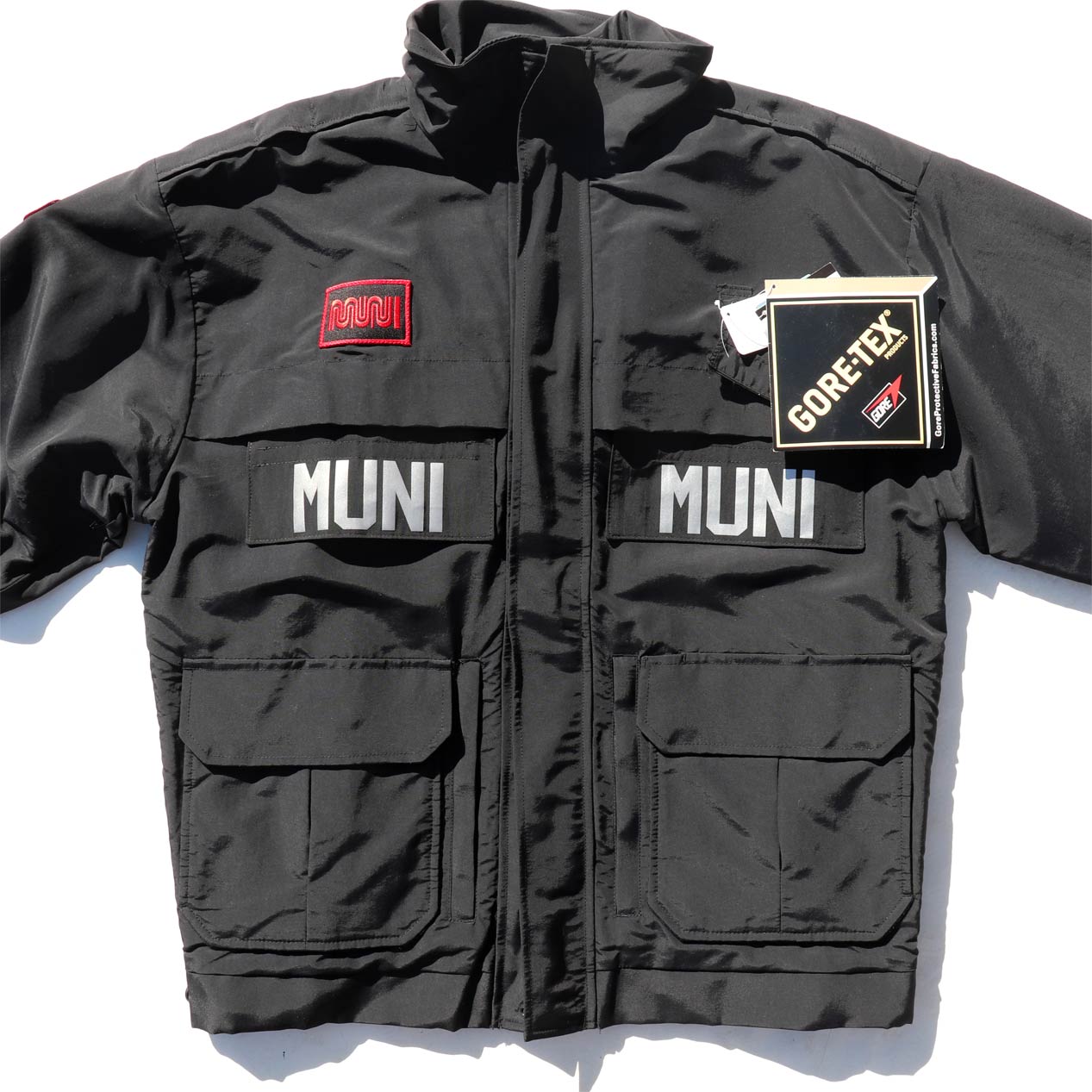 POST JUNK / 00's～ MUNI “BLACK” Gore-Tex Operator Jacket [DEAD