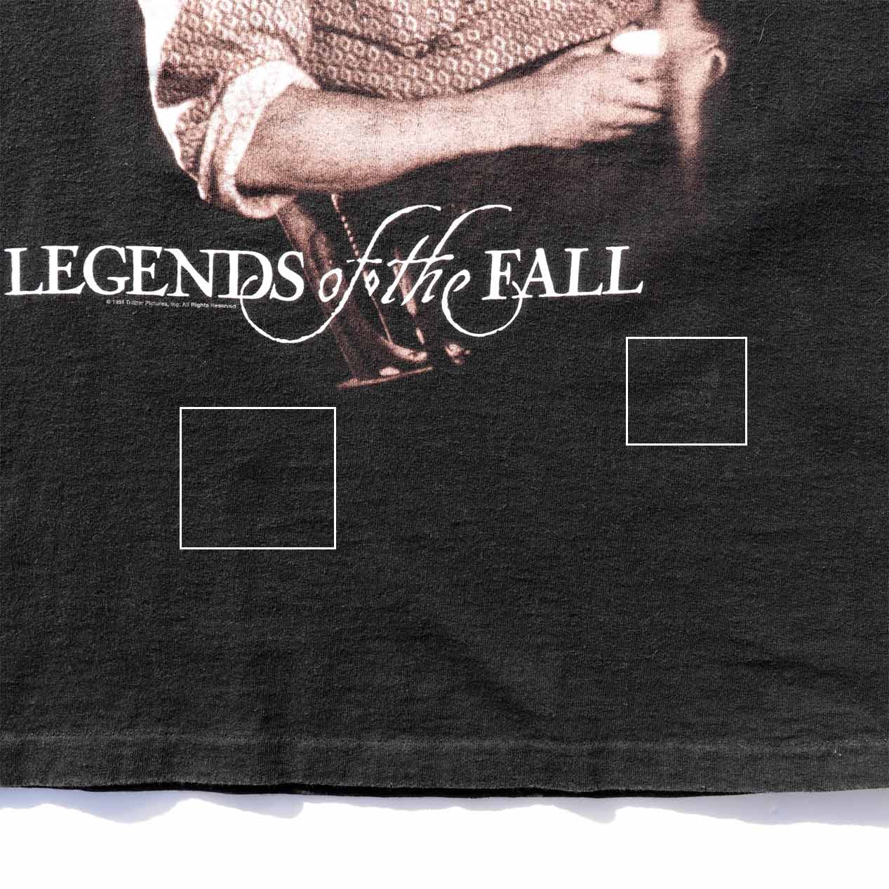 POST JUNK / 90's BRAD PITT ”LEGENDS OF THE FALL” プリントTシャツ [L]