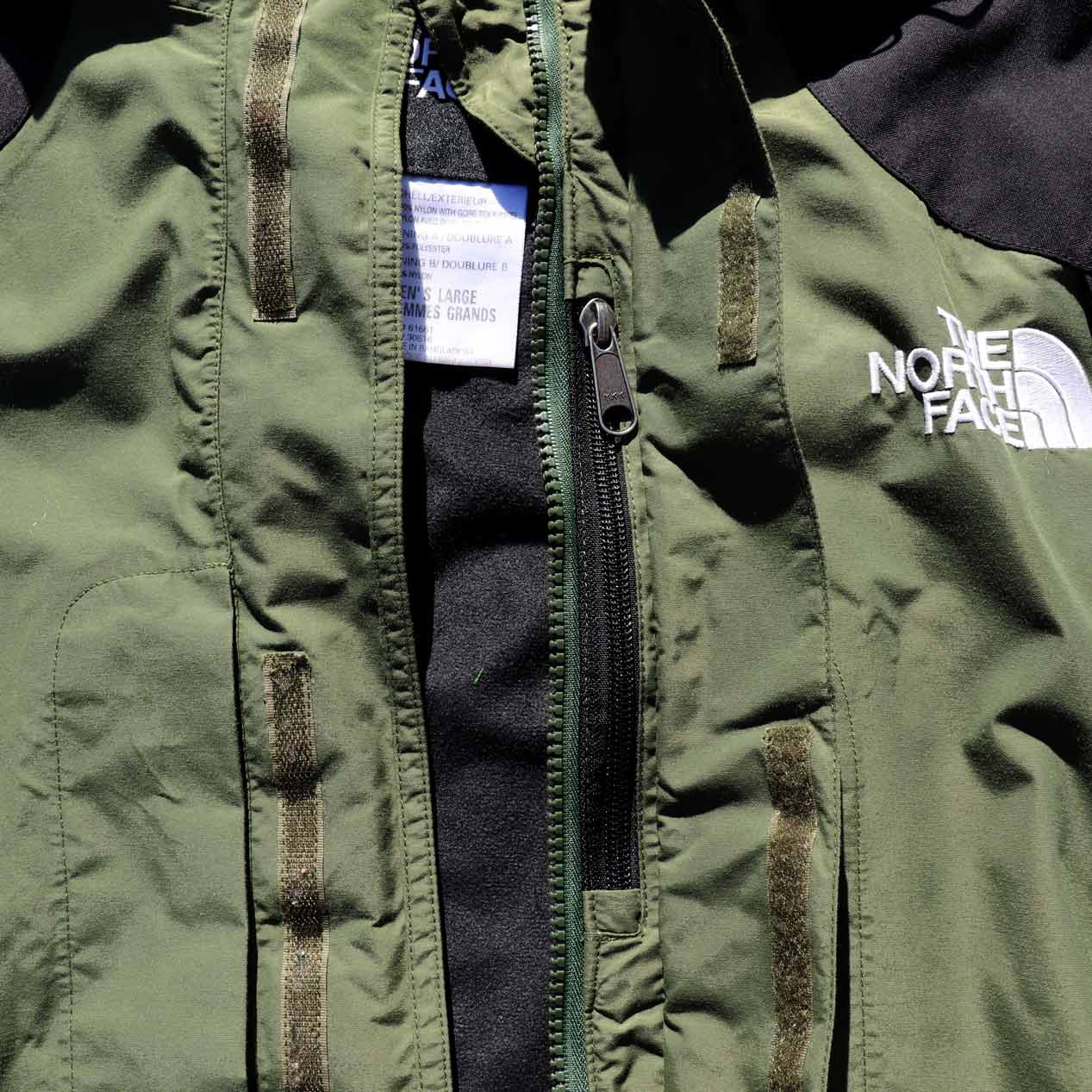 POST JUNK / 90's THE NORTH FACE GORE-TEX モスグリーン マウンテン