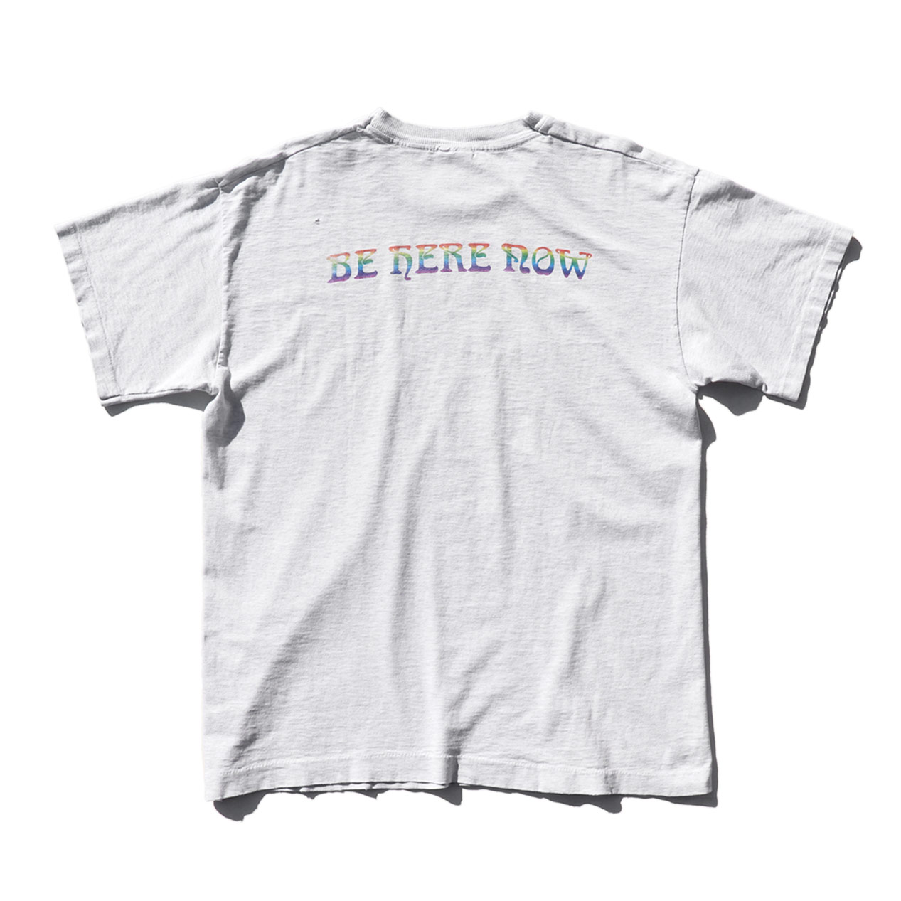 POST JUNK / 90's OASIS “BE HERE NOW” 杢グレー Tシャツ [L]
