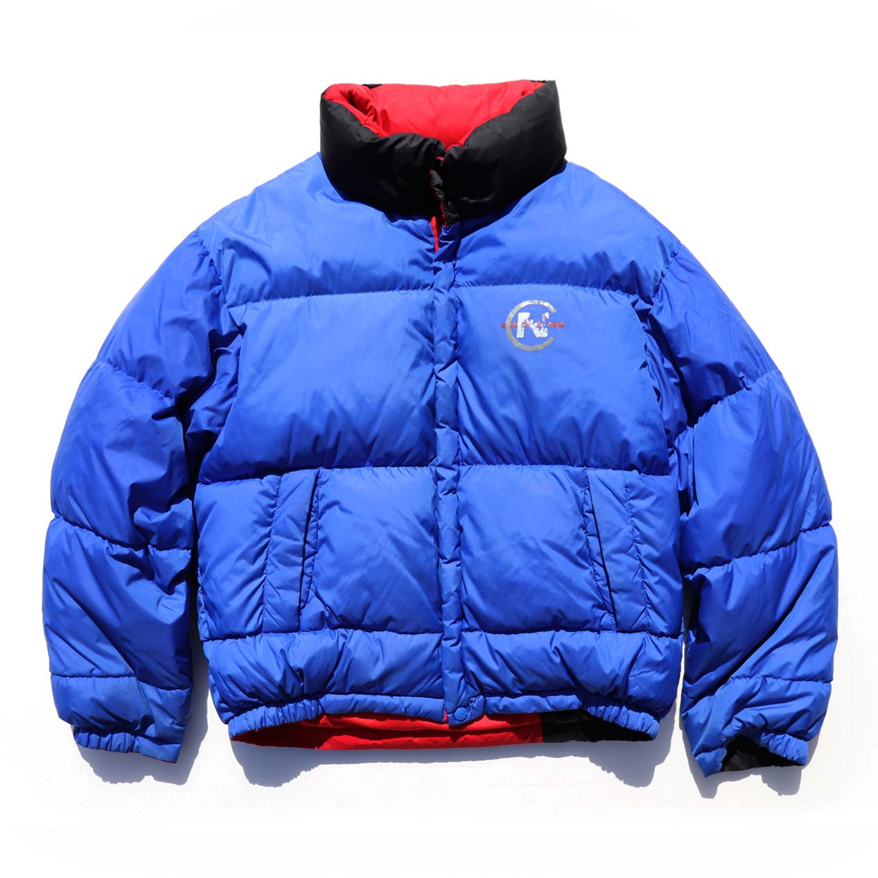 POST JUNK / NAUTICA リバーシブル ダウンジャケット [S]