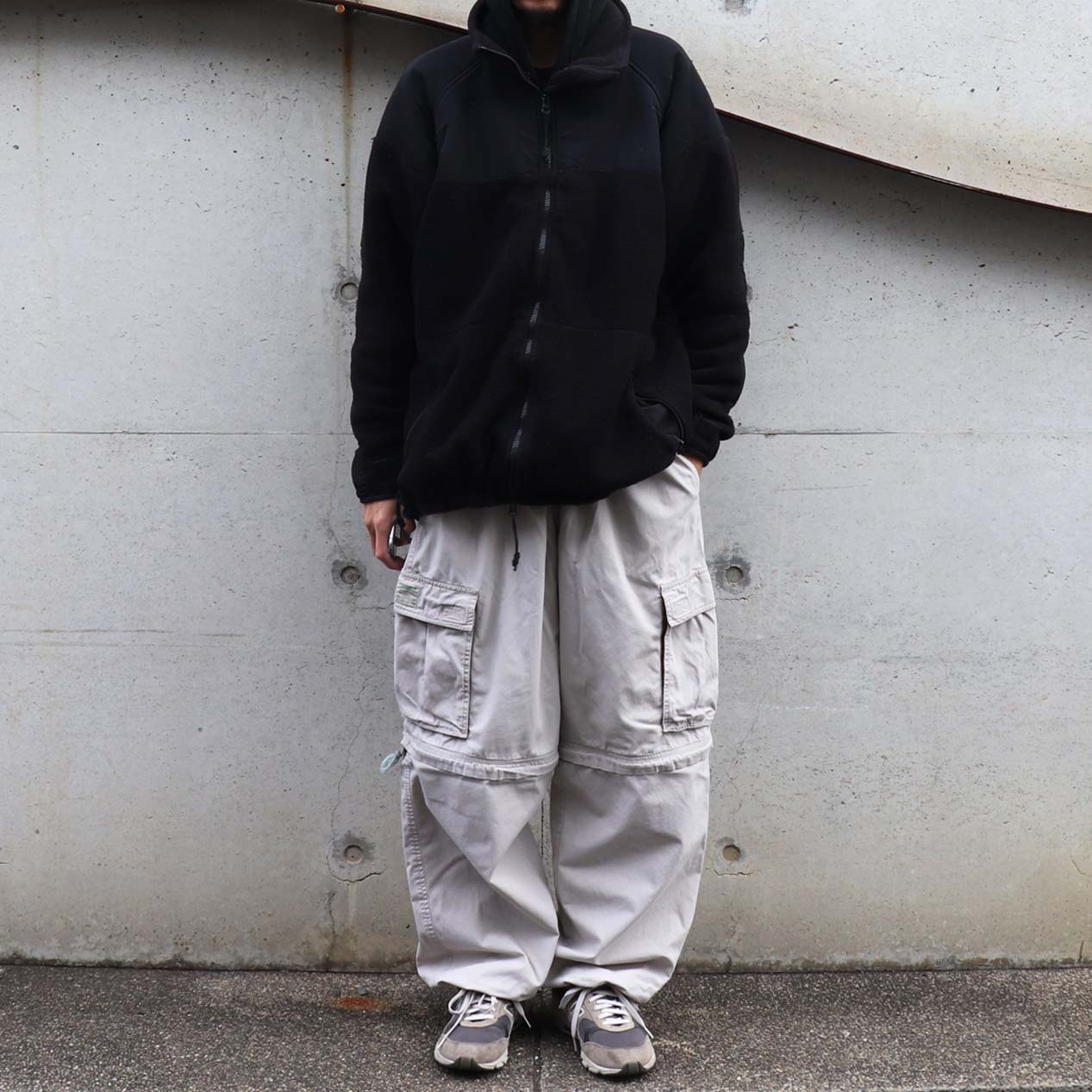 POST JUNK / 90's ABERCROMBIE & FITCH 2WAY コットン 5ポケットパンツ [L]