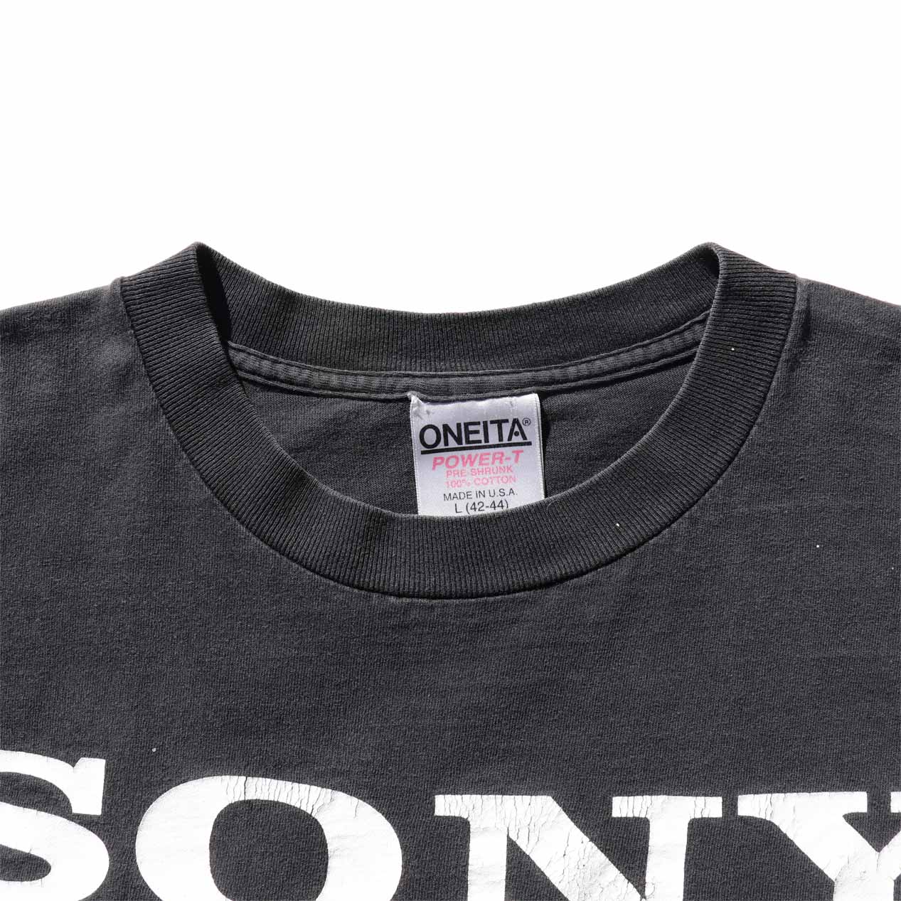 POST JUNK / 90's SONY “MD” USA製 Tシャツ [L]