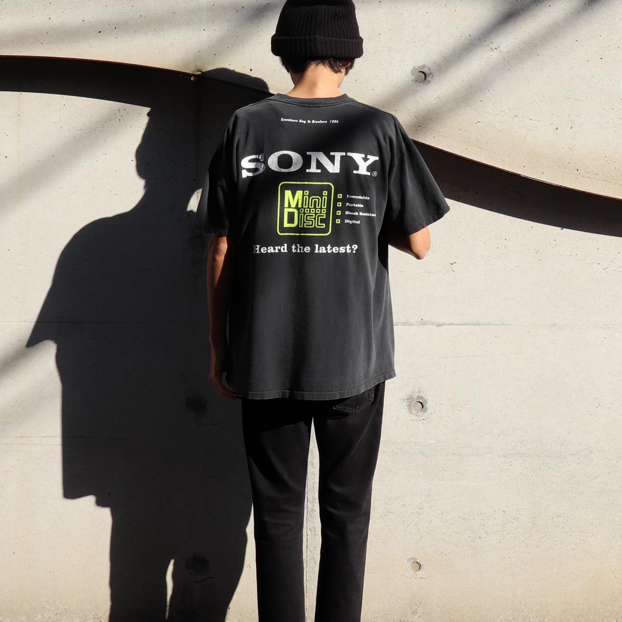 POST JUNK / 90's SONY “MD” USA製 Tシャツ [L]