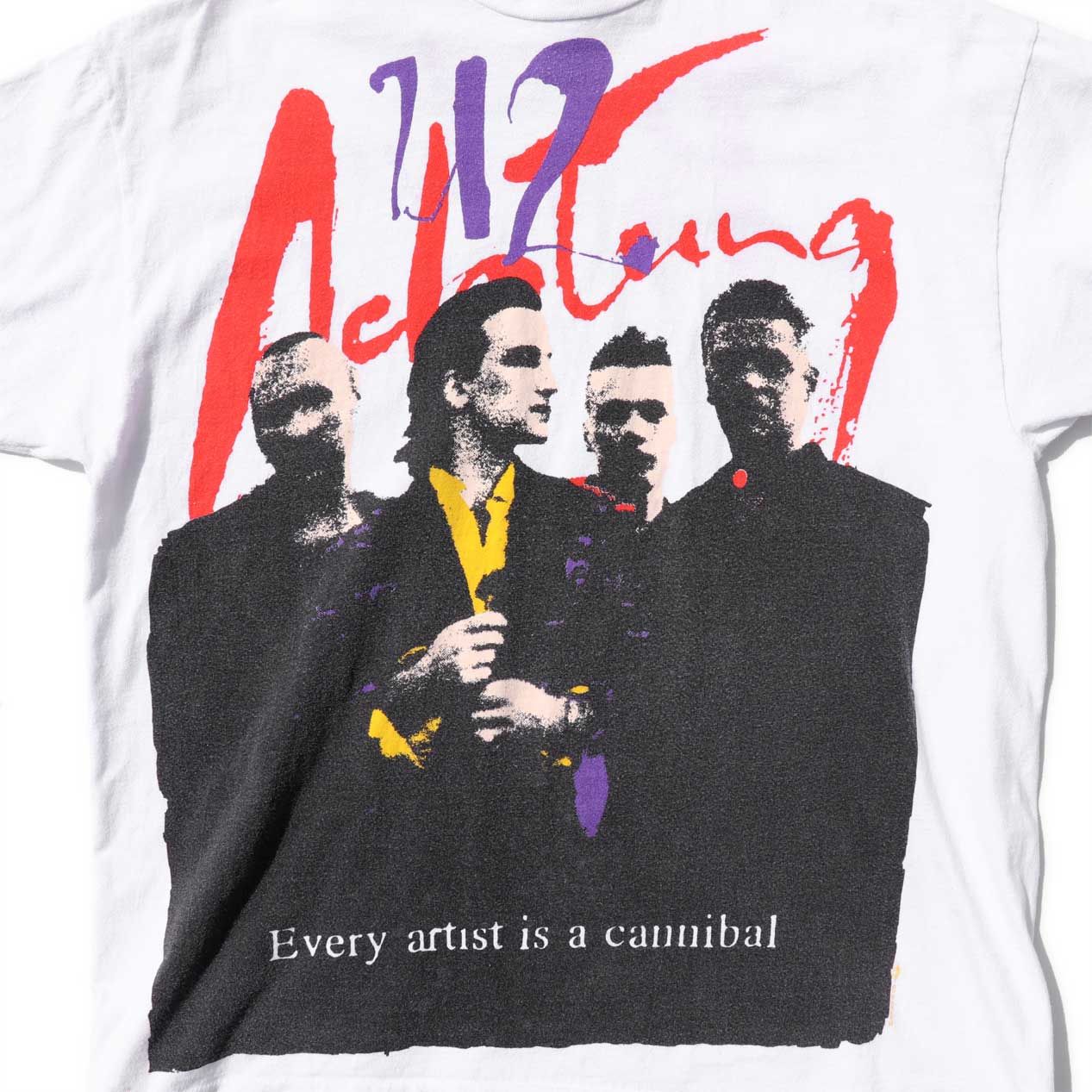 vintage USA製　©️1991 U2  Zoo TV Tour Tシャツ