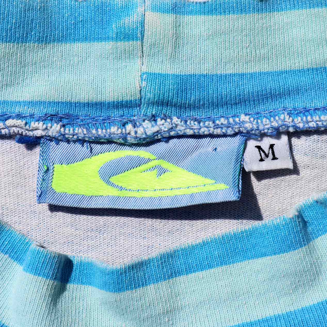 POST JUNK / 80's～ QUIKSILVER USA製 プリントボーダー Tシャツ [M]