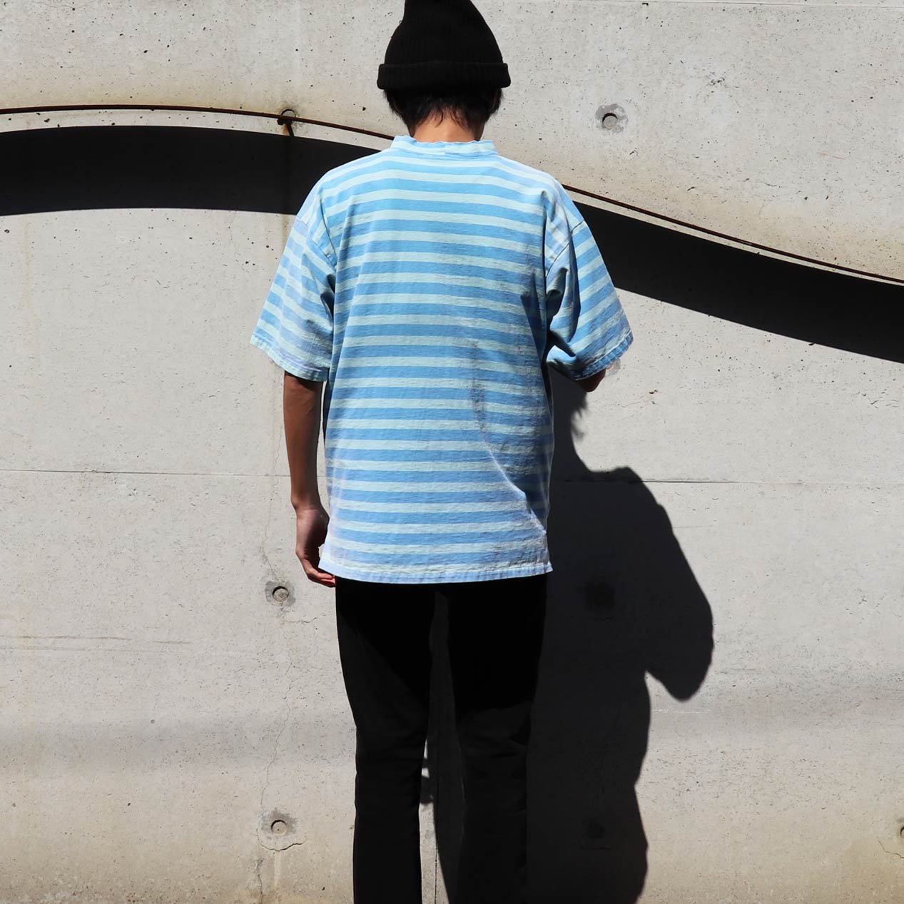 POST JUNK / 80's～ QUIKSILVER USA製 プリントボーダー Tシャツ [M]