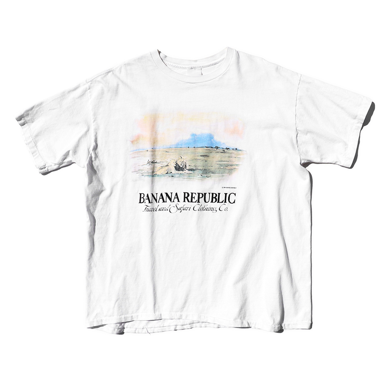 POST JUNK / 80's BANANA REPUBLIC Tシャツ [About XL]