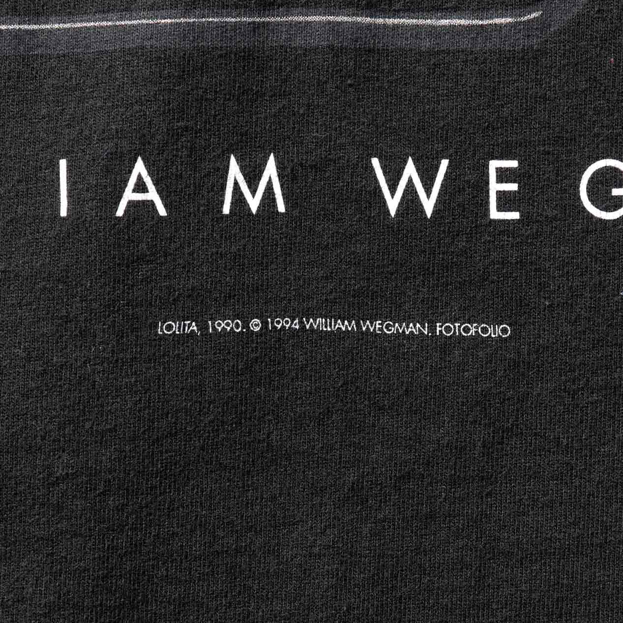 POST JUNK / 90's WILLIAM WEGMAN “LOLITA” Tシャツ [XL]