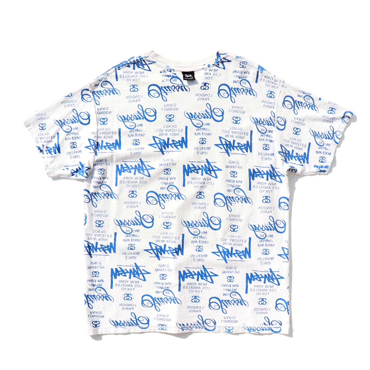 POST JUNK / 00’s STUSSY World Tour Reversible Printed T-Shirt [L]