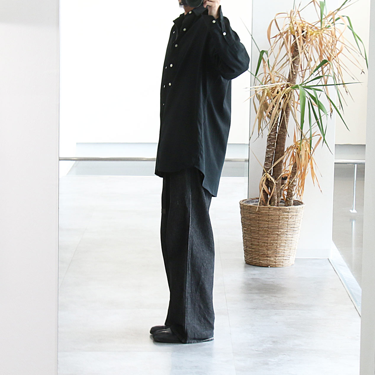 POST JUNK / 90's POLO RALPH LAUREN / MARLOWE “BLACK” Silk / Cotton