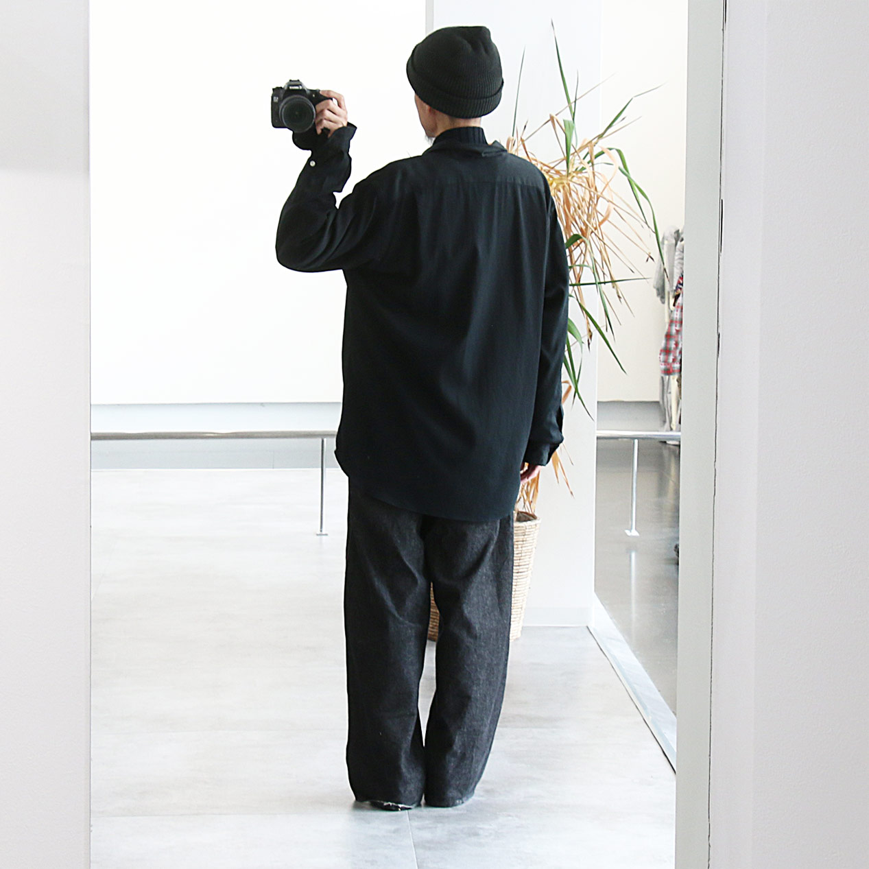 POST JUNK / 90's POLO RALPH LAUREN / MARLOWE “BLACK” Silk / Cotton