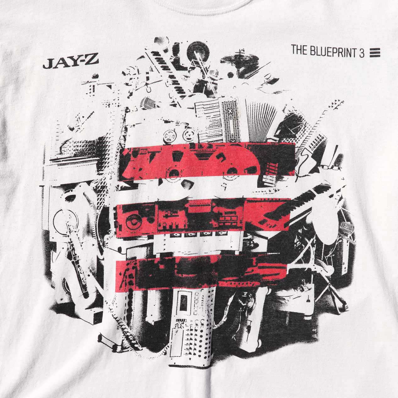 POST JUNK / 00's JAY-Z ”THE BLUEPRINT 3” Tシャツ [XL]