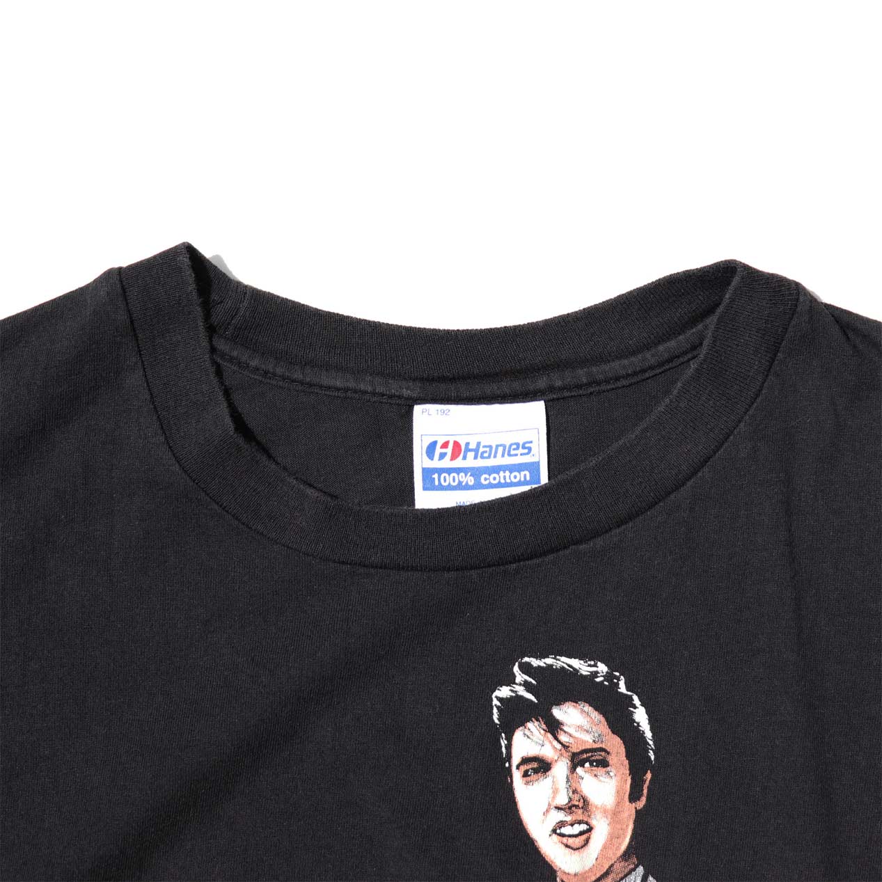 POST JUNK / 80's ELVIS PRESLEY ラメプリント Tシャツ [XL]