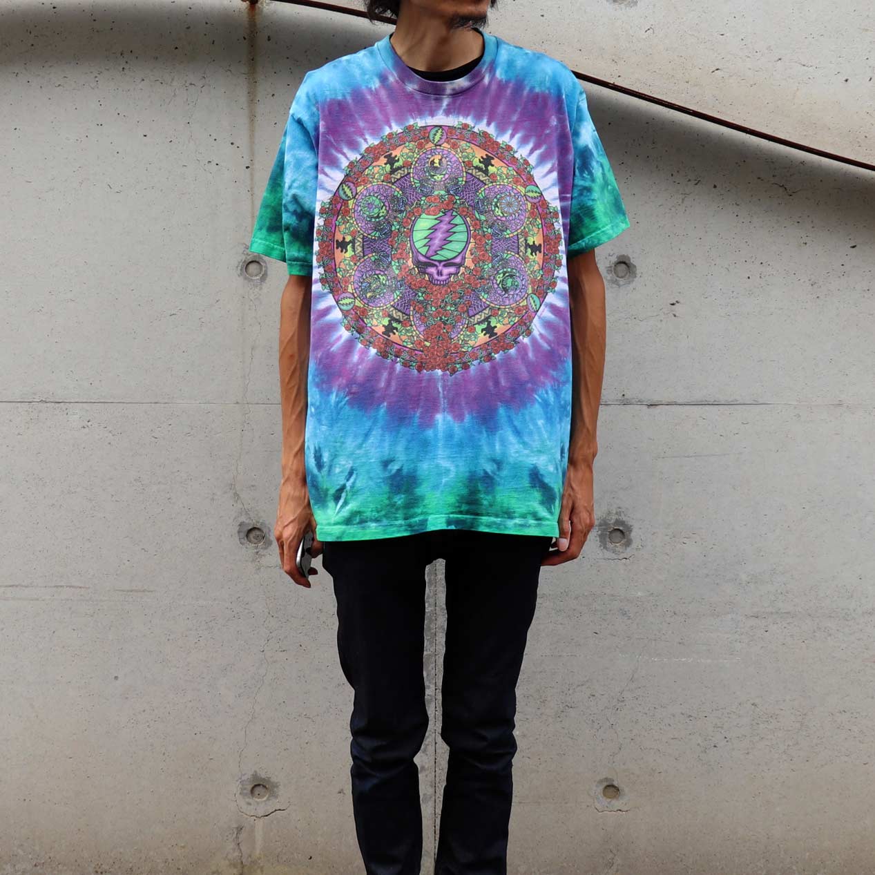 POST JUNK / 00's GRATEFUL DEAD LIQUID BLUE タイダイTシャツ [L]