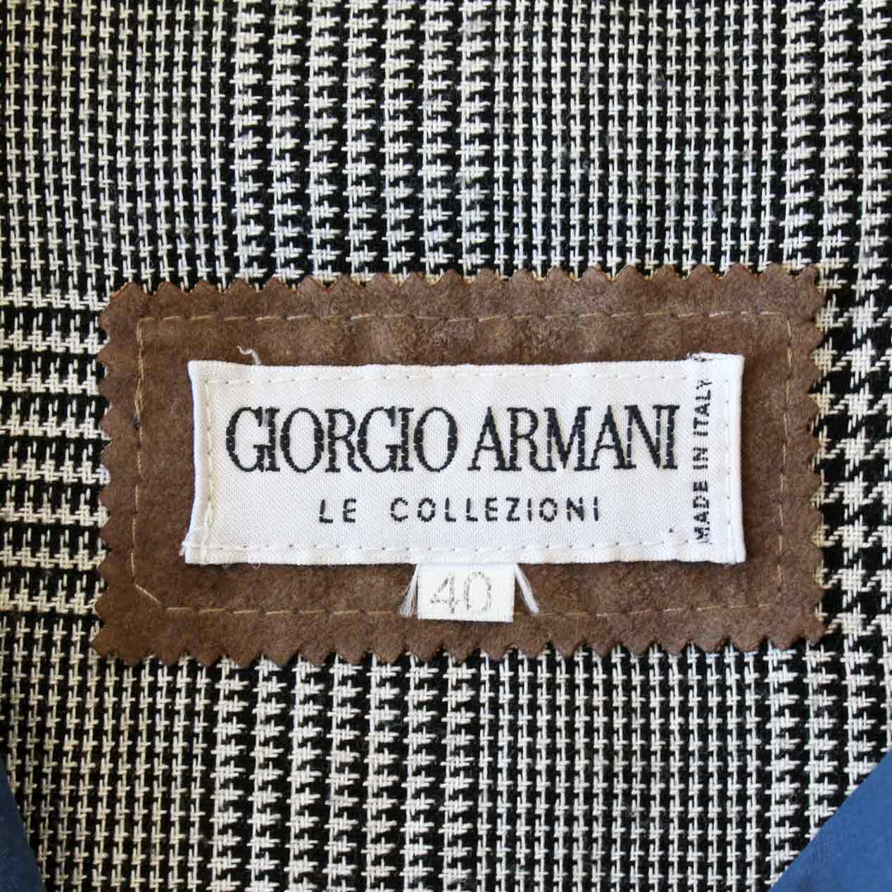 【GIORGIO ARMANI】オットマンジャケット　新品タグ付き 贅の極 新品同様 定価50万 ARMANI COLLEZIONI アルマーニ クロコ型押し