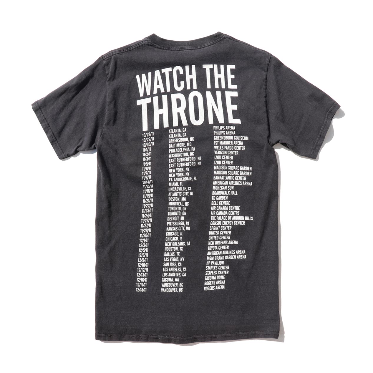 Kanye west jay-z Watch the throne tシャツ