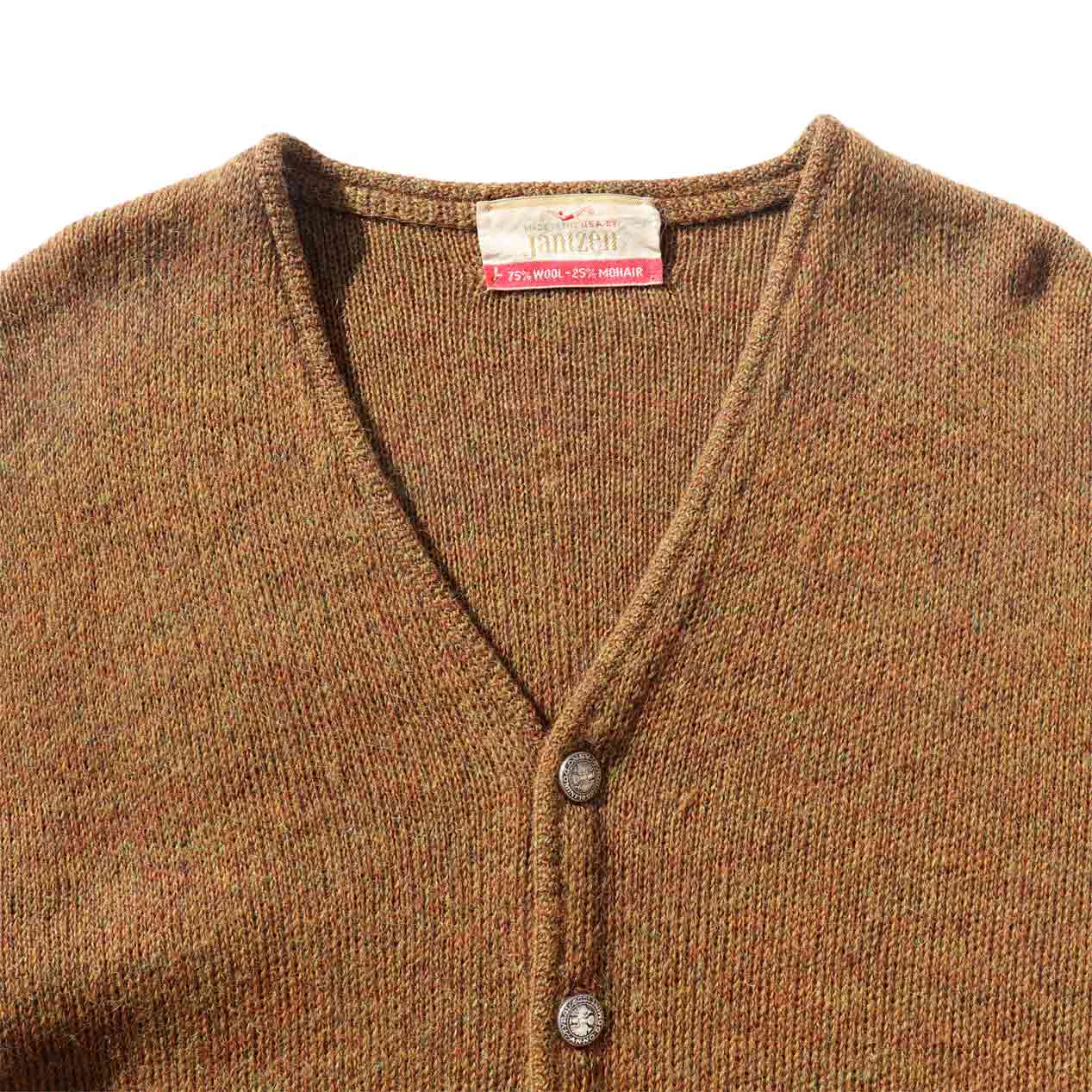 60's Jantzen mohair knit cardigan - カーディガン/ボレロ