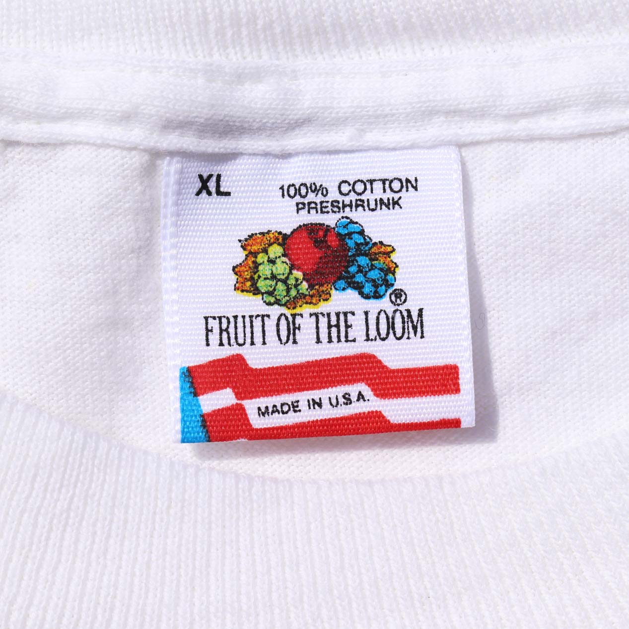 POST JUNK / 80-90's FRUIT OF THE LOOM USA製 無地Tシャツ [XL]
