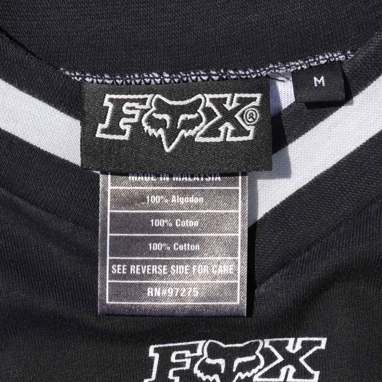 POST JUNK / 90's FOX RACING モトクロス レーシングTシャツ [M]