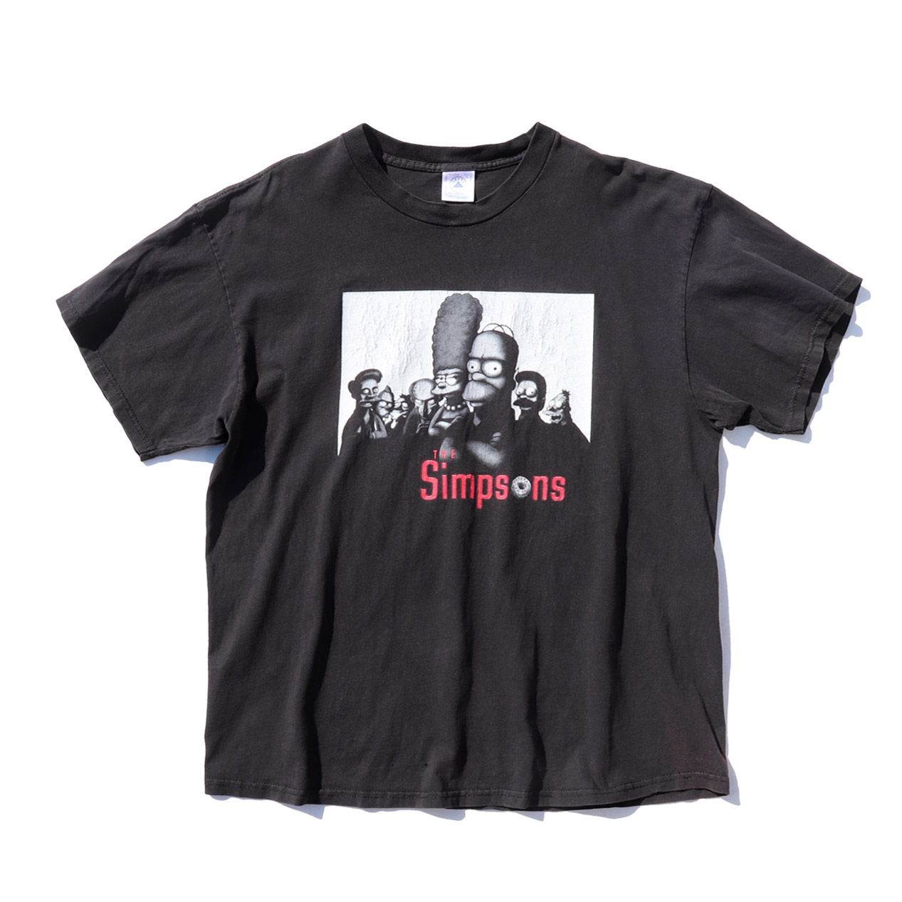 POST JUNK / 00's THE SIMPSONS / THE SOPRANOS Parody T-Shirt [XL]