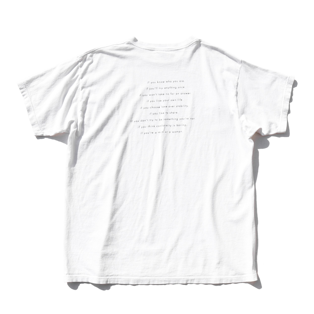 POST JUNK / 90's CALVIN KLEIN “CK ONE” T-Shirt Made In U.S.A. [XL]