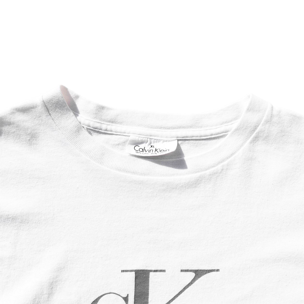 POST JUNK / 90's CALVIN KLEIN “CK ONE” T-Shirt Made In U.S.A. [XL]