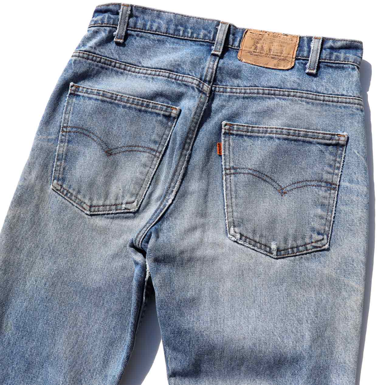 在庫処分・数量限定 80s Levi's vintage pants 519 イレギュラー w32 