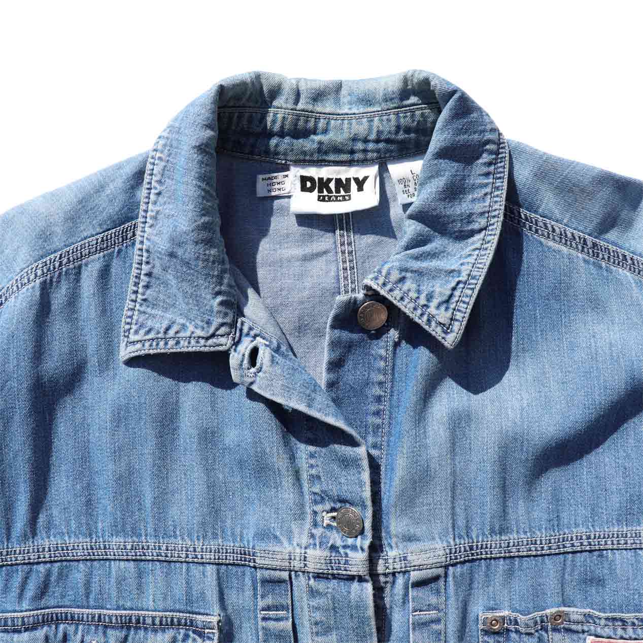 POST JUNK / 90's DKNY JEANS Denim Chore Jacket [L]